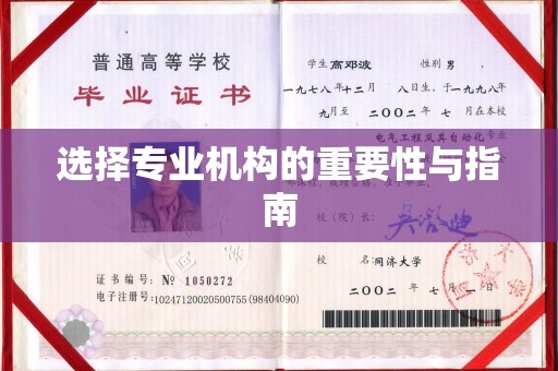 兴庆选择专业机构的重要性与指南